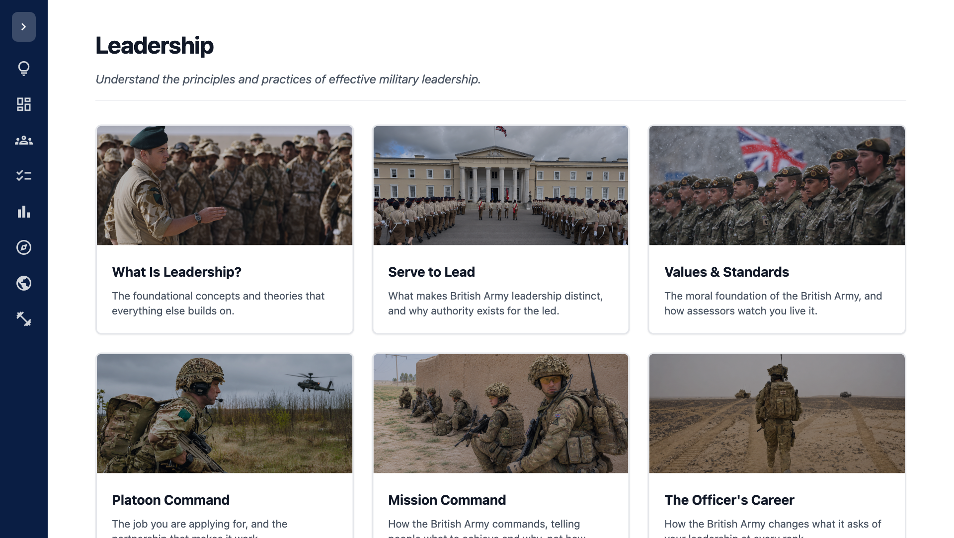 Leadership module preview